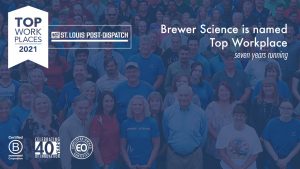 Brewer Science Top Workplace 2021