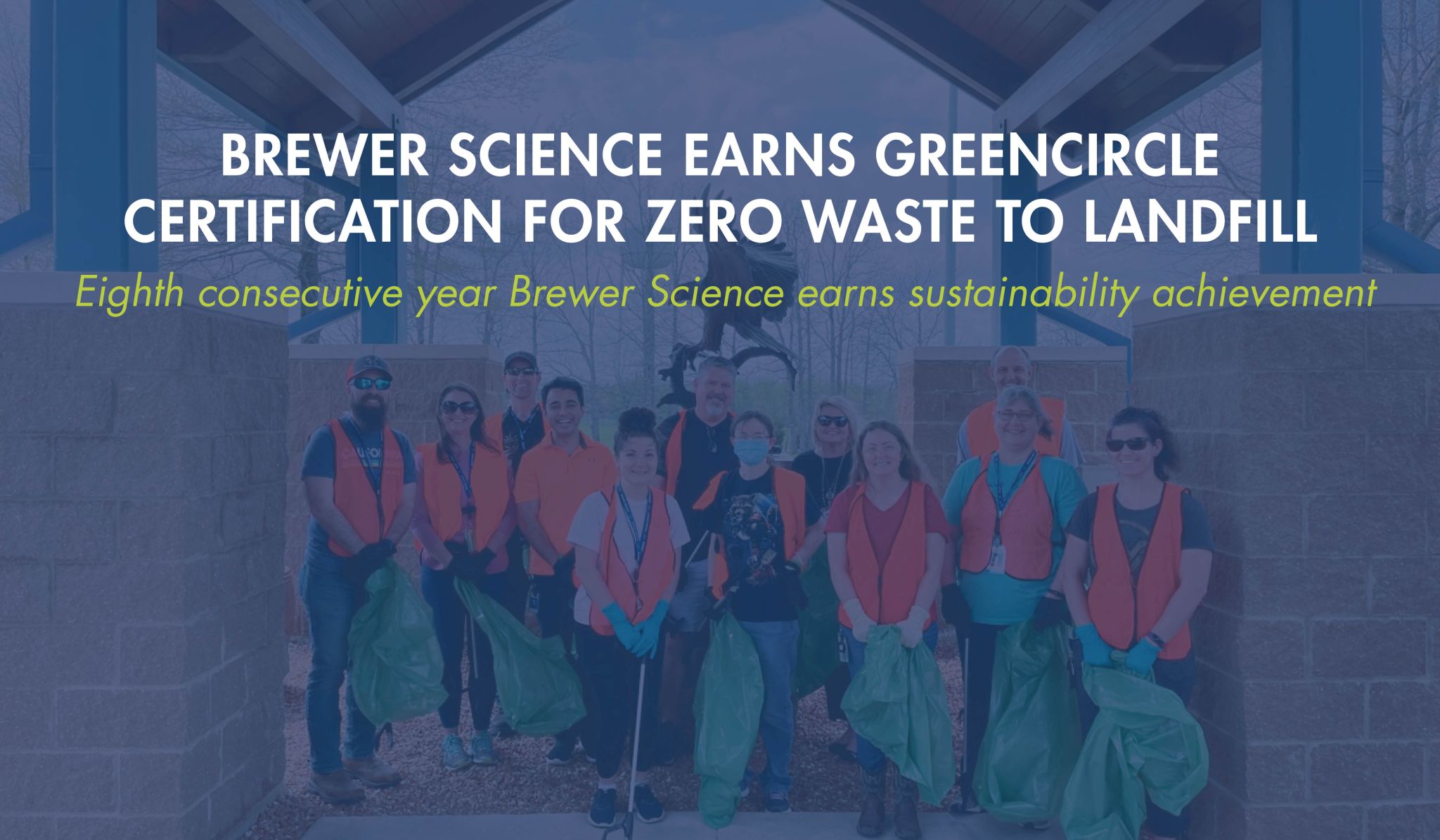 Brewer Science Earns GreenCircle Certification for Zero Waste to Landfill for Eighth Consecutive Year 